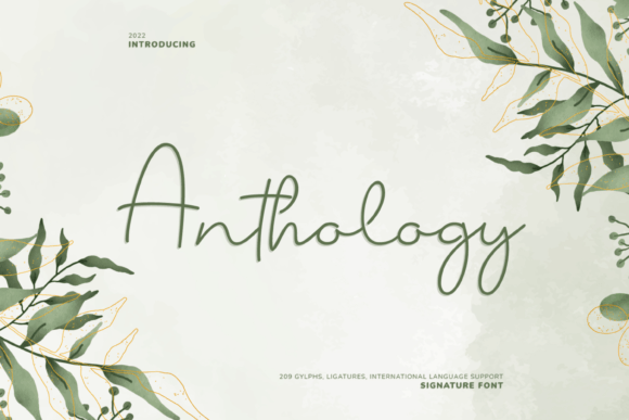 Anthology Typeface Review: A Delicate Script for Editorial Design