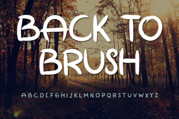 Back to Brush: A Handwritten Typeface for Editorial Design