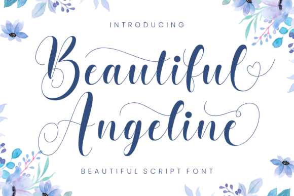 Beautiful Angeline: The Premium Script Font for Scroll-Stopping Brand Content