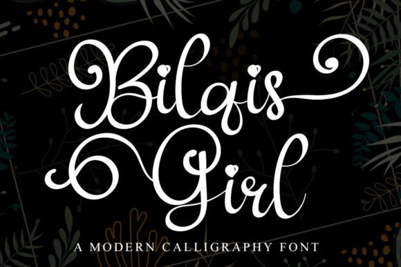 Bilqis Girl: The Handwritten Typeface for Scroll-Stopping Brand Visuals