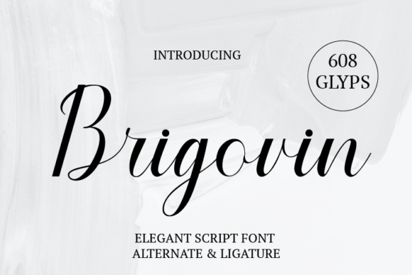 Brigovin: The Handwritten Typeface That Elevates Small Business Branding