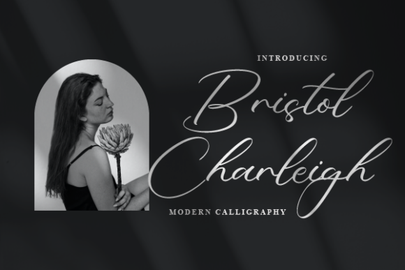 Bristol Charleigh: A Delicate Handwritten Typeface for Modern Branding