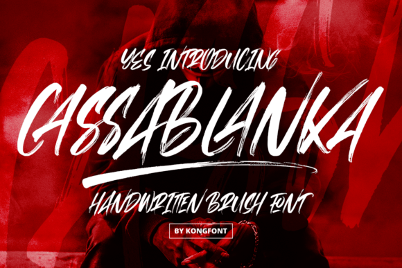 Cassablanka: The Urban Brush Script Typeface for Modern Web Design