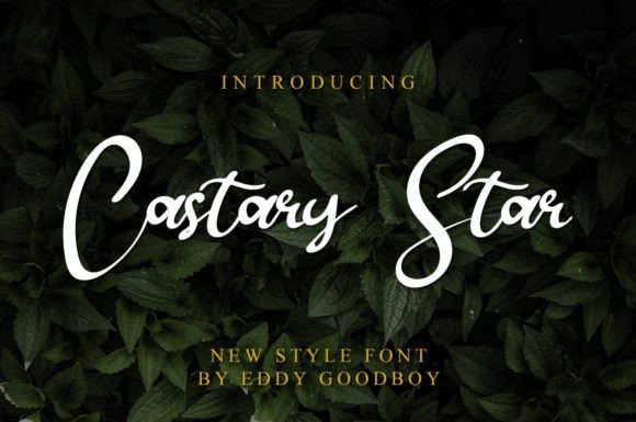 Castary Star: The Handwritten Font for Scroll-Stopping Social Media Graphics