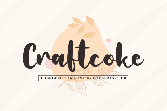 Craftcoke: The Script Amp Typeface That Elevates Brand Campaigns