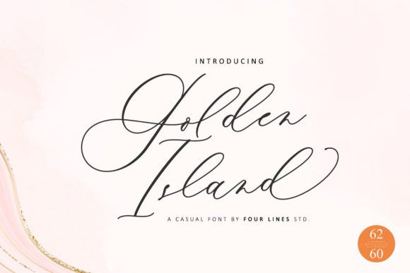 Golden Island: The Premium Script Font for Scroll-Stopping Campaigns