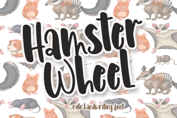 Hamster Wheel: The Premium Handwritten Typeface for Authentic Branding