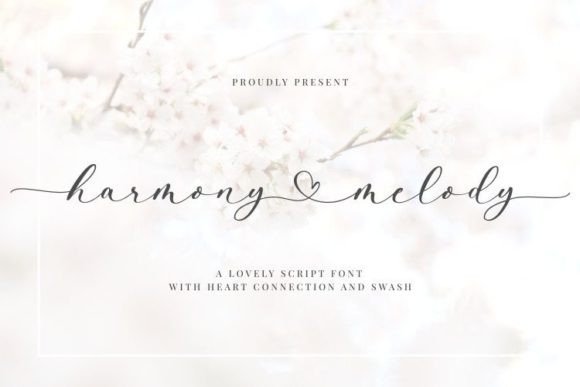 Harmony Melody: The Elegant Script Font for Handmade Brands
