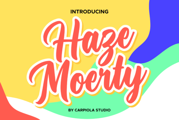 Haze Moerty: The Perfect Handwritten Typeface for Your Craft Business