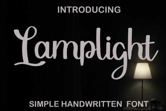Lamplight: Elevating Digital Brand Identity with Elegant Handwritten Typography