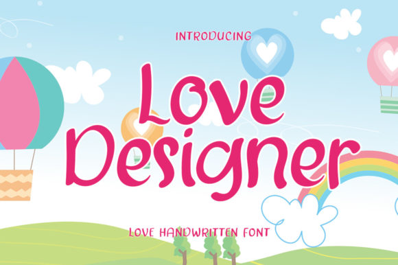 Love Designer: A Joyful Script Typeface for Modern Web Design