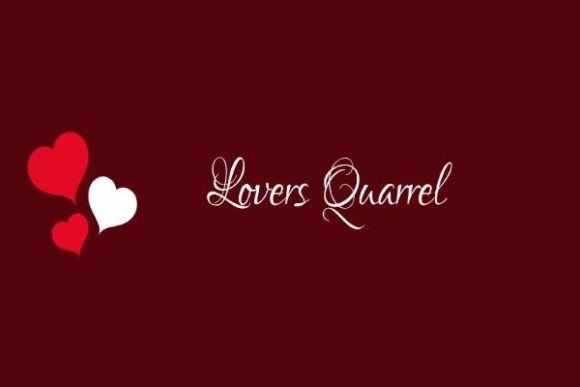 Lovers Quarrel: A Handwritten Font for Elegant Editorial Design