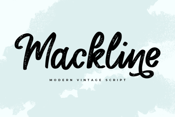 Mackline Font Review: A Handwritten Monoline Typeface for Elegant Branding