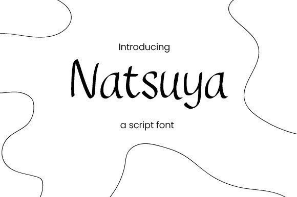 Natsuya Handwritten Font: Elevate Your Brand Identity