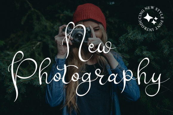 New Photography: A Fresh Typeface for Handmade Branding