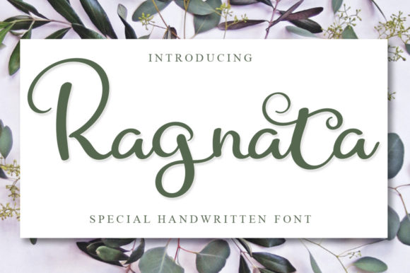 Ragnata: The Perfect Script Font for Modern Brand Identity