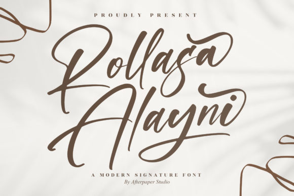 Rollasa Alayni: The Handwritten Typeface for Scroll-Stopping Campaigns
