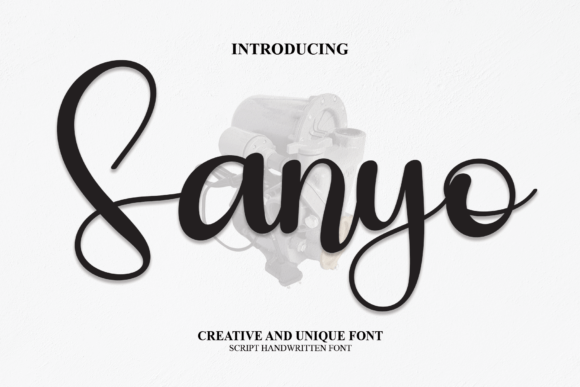 Sanyo: A Handwritten Typeface for Timeless Editorial Design