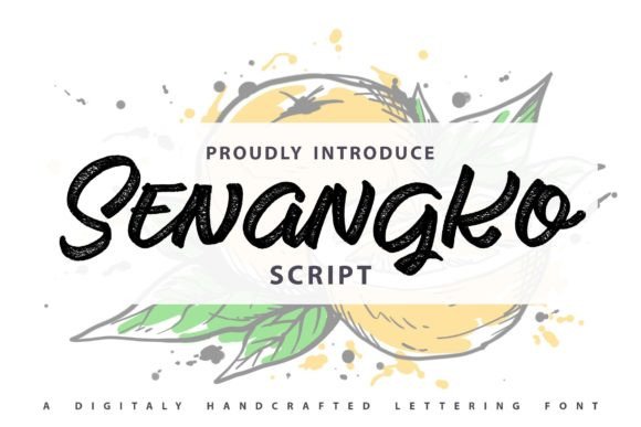 Senangko: The Elegant Script Font for Professional Branding