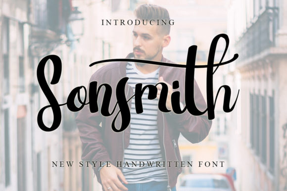 Sonsmith: The Elegant Script Font for Handmade Products and Printables