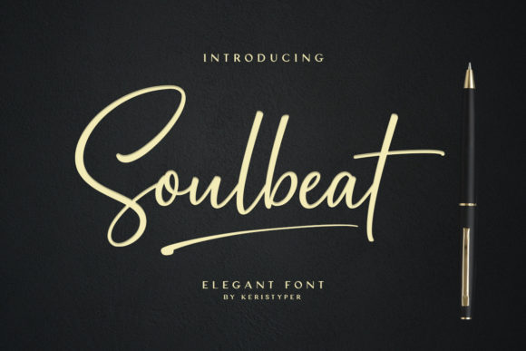 Soulbeat: The Elegant Script Typeface for Modern Web Design
