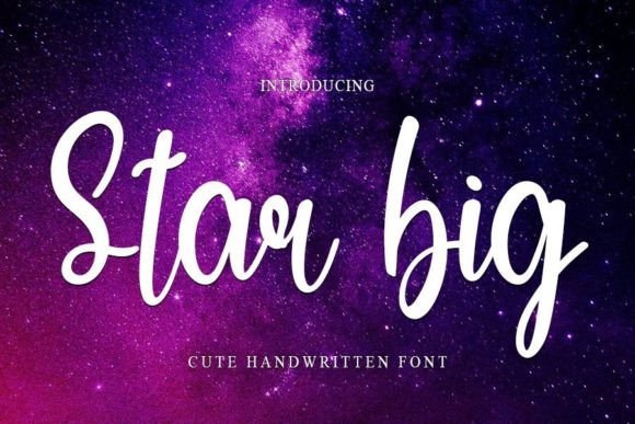 Star Big: The Handwritten Typeface That Elevates Campaign Visuals