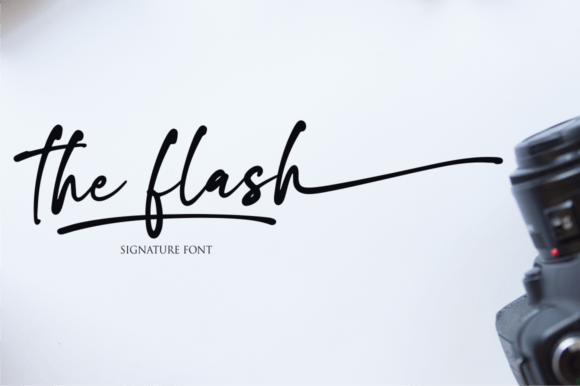 The Flash: A Script Font for Scroll-Stopping Brand Content