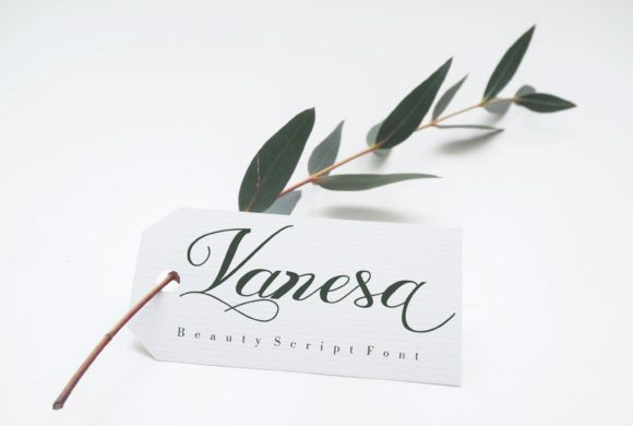 Vanesa: A Handwritten Typeface for Elegant Editorial Design