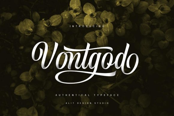 Vontgod Typeface Review: A Script Amp for Editorial Elegance