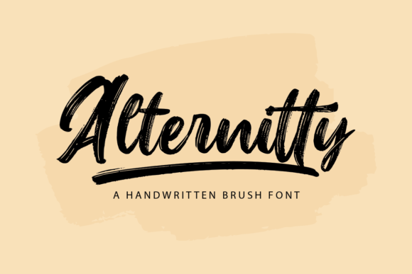 Why Alternitty Brush Is the Perfect Typeface for Your Brand